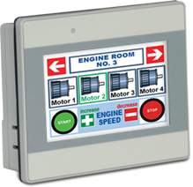  4.3  Light Grey, 16M-color slim-form, TFT touchscreen